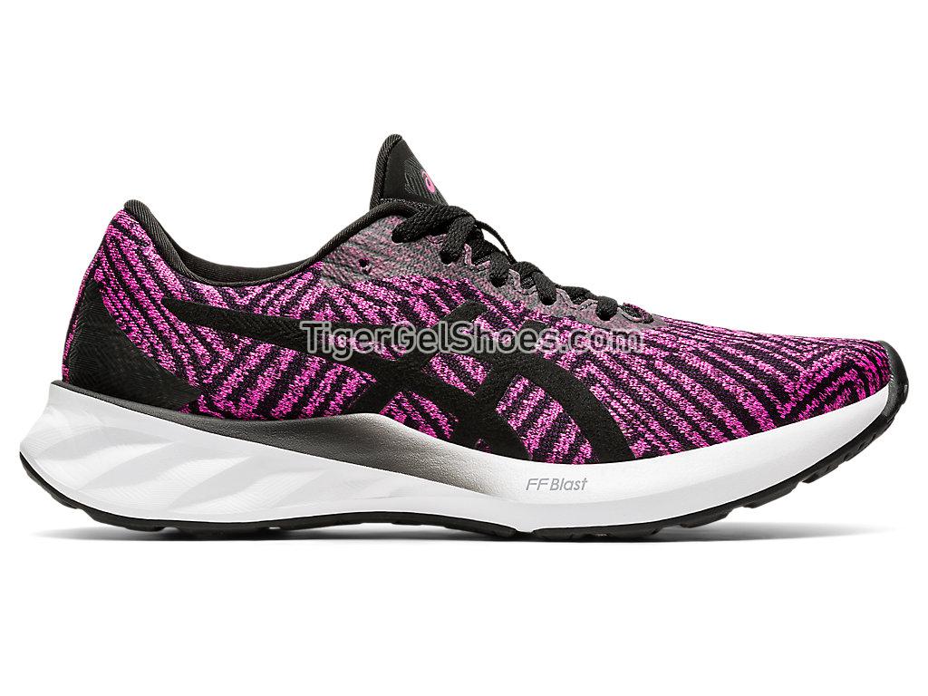 Asics ROADBLAST Pink Glo/Black 1012A700-700 Womens Running Shoes