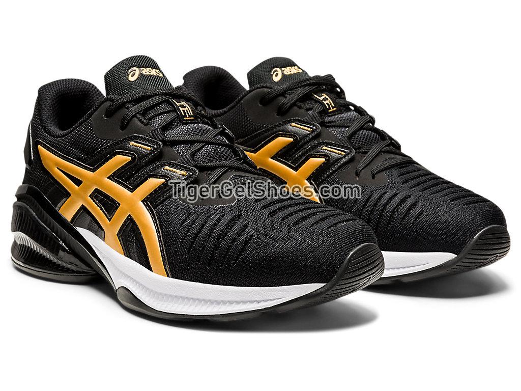 Asics GEL-QUANTUM INFINITY JIN Black/Pure Gold 1022A162-002 GEL Womens Shoes