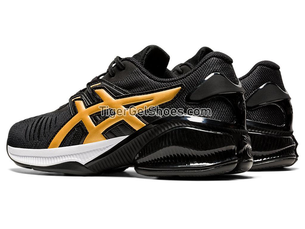 Asics GEL-QUANTUM INFINITY JIN Black/Pure Gold 1022A162-002 GEL Womens Shoes