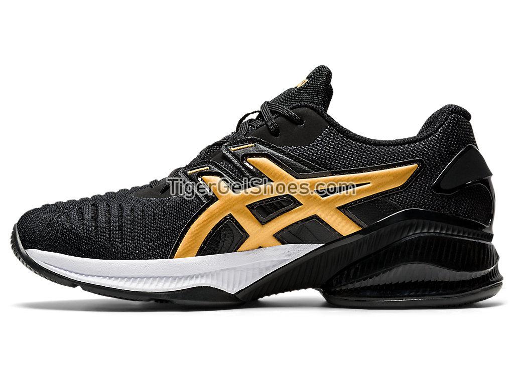 Asics GEL-QUANTUM INFINITY JIN Black/Pure Gold 1022A162-002 GEL Womens Shoes