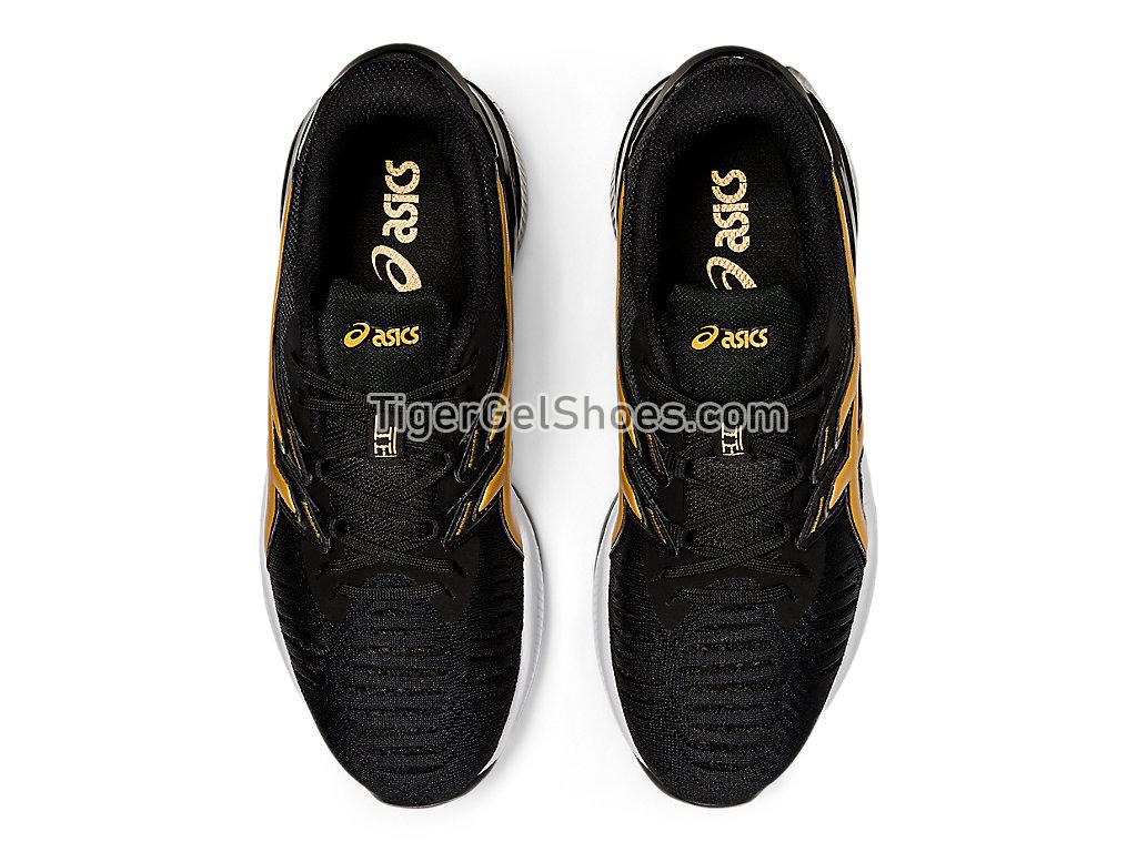 Asics GEL-QUANTUM INFINITY JIN Black/Pure Gold 1022A162-002 GEL Womens Shoes