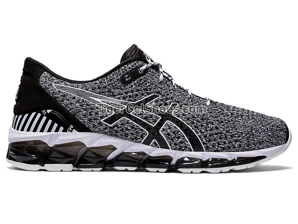 Asics GEL-QUANTUM 360 5 KNIT Black/White 1021A413-002 GEL Mens Womens Shoes