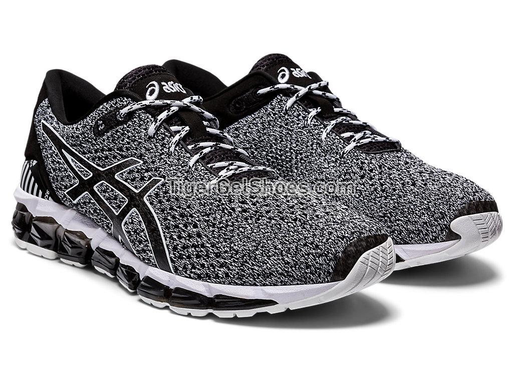 Asics GEL-QUANTUM 360 5 KNIT Black/White 1021A413-002 GEL Mens Womens Shoes
