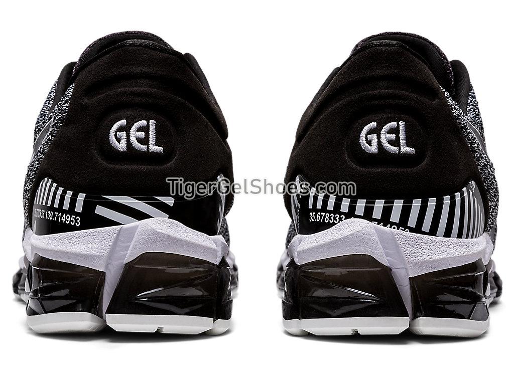 Asics GEL-QUANTUM 360 5 KNIT Black/White 1021A413-002 GEL Mens Womens Shoes