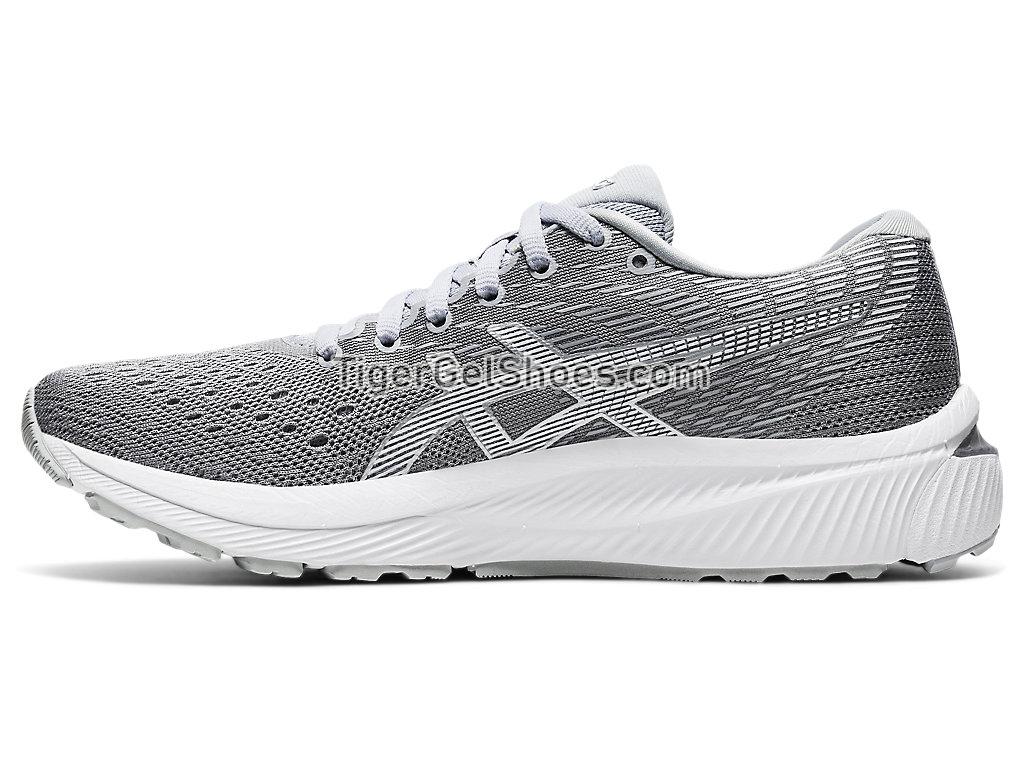 Asics GEL-CUMULUS 22 Piedmont Grey/White 1012A741-021 Womens Running Shoes