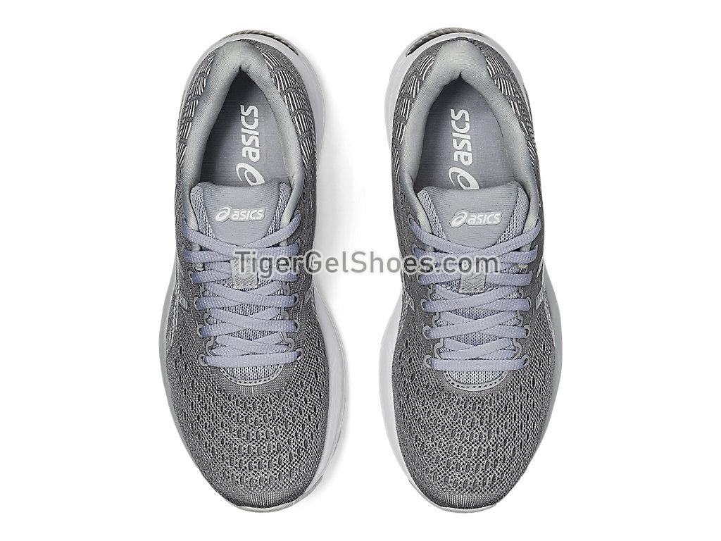 Asics GEL-CUMULUS 22 Piedmont Grey/White 1012A741-021 Womens Running Shoes