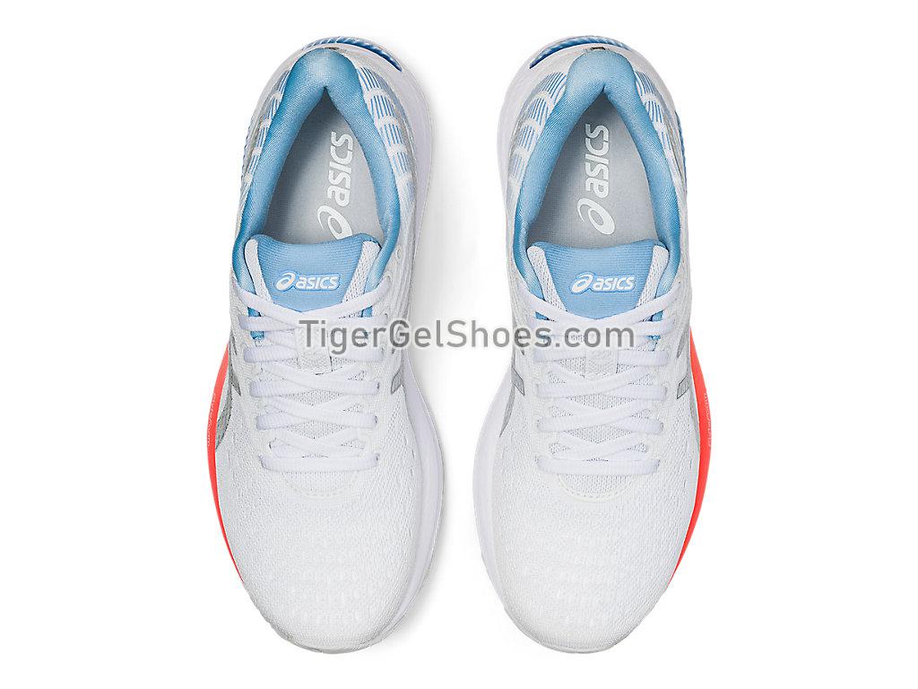 Asics GEL-CUMULUS 22 White/Pure Silver 1012A741-100 Womens Running Shoes