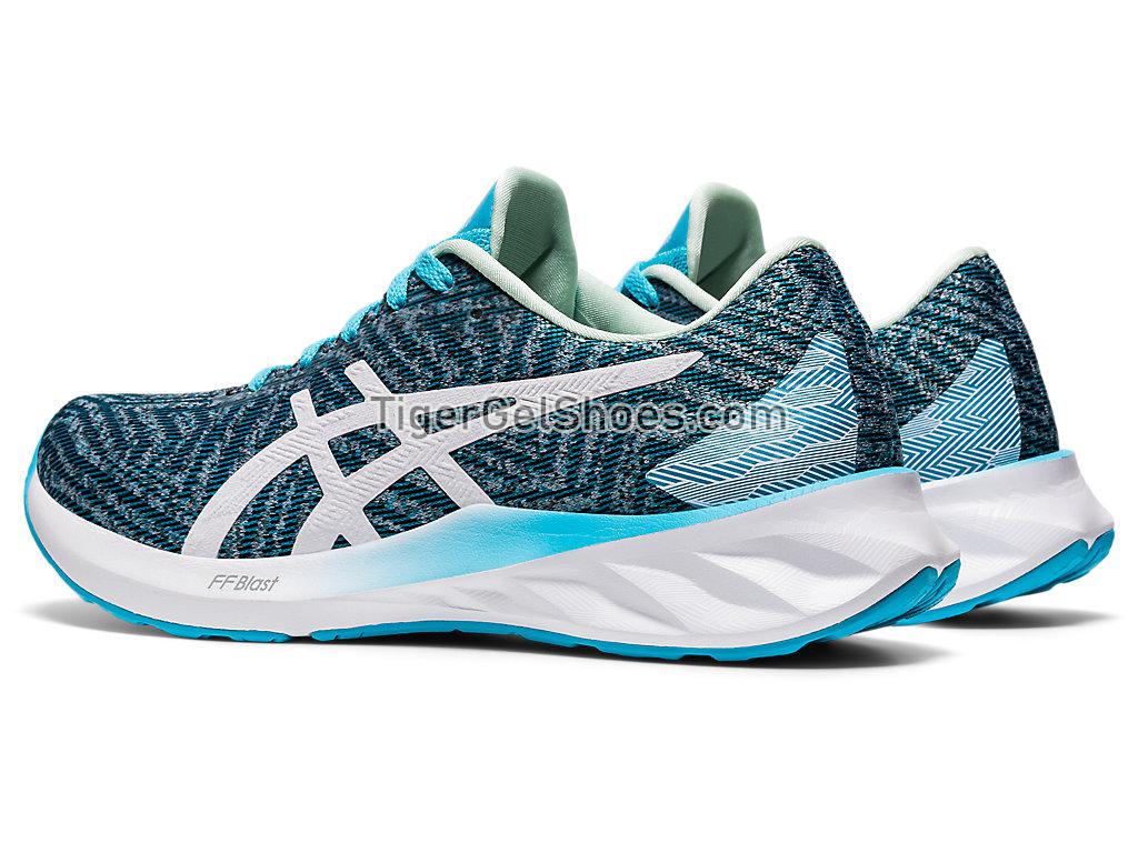 Asics ROADBLAST Aquarium/White 1012A700-400 Womens Running Shoes