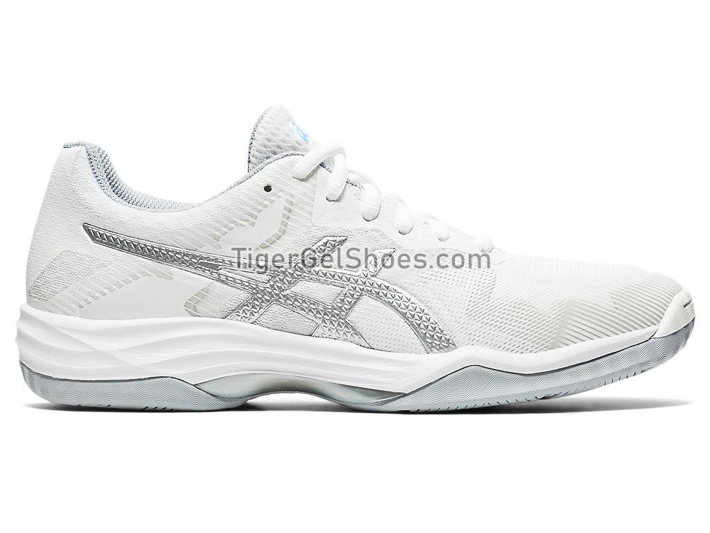 Asics GEL-TACTIC 2 White/Aquarium 1072A035-103 Womens Volleyball Shoes