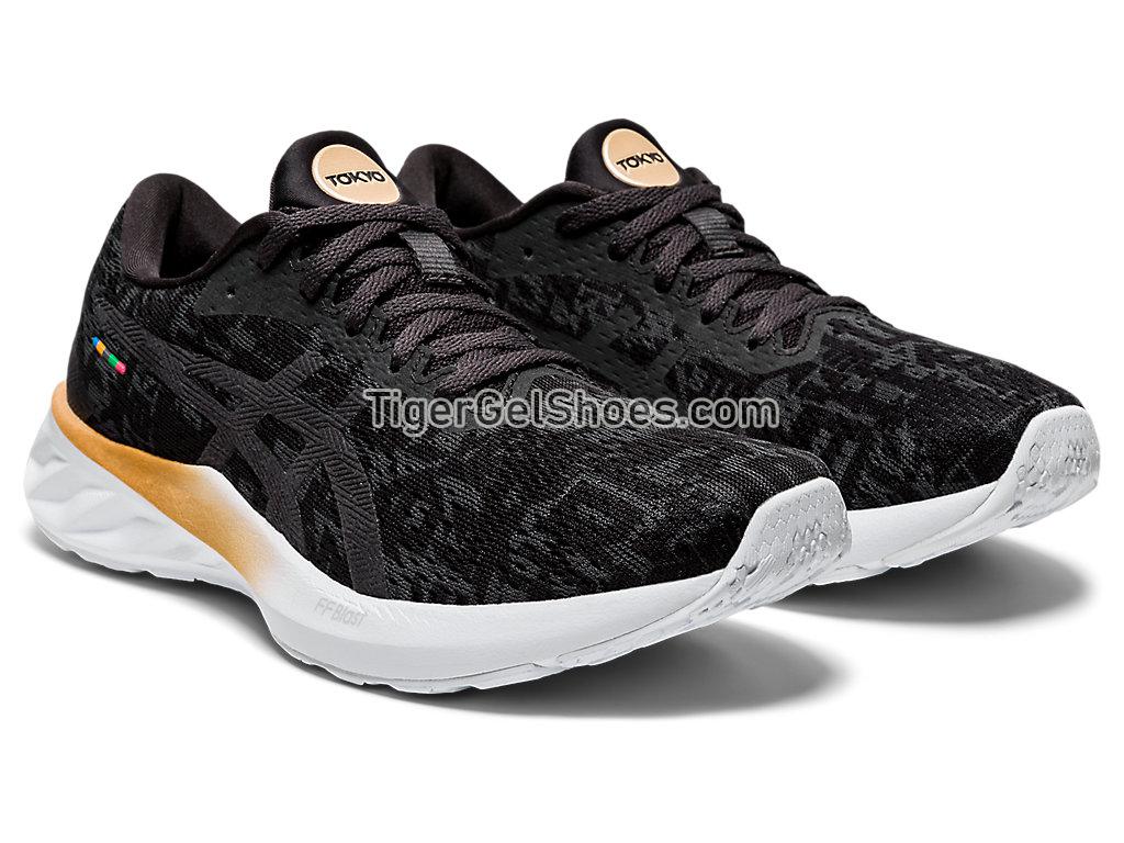 Asics ROADBLAST Black/Graphite Grey 1012A936-001 Womens Running Shoes