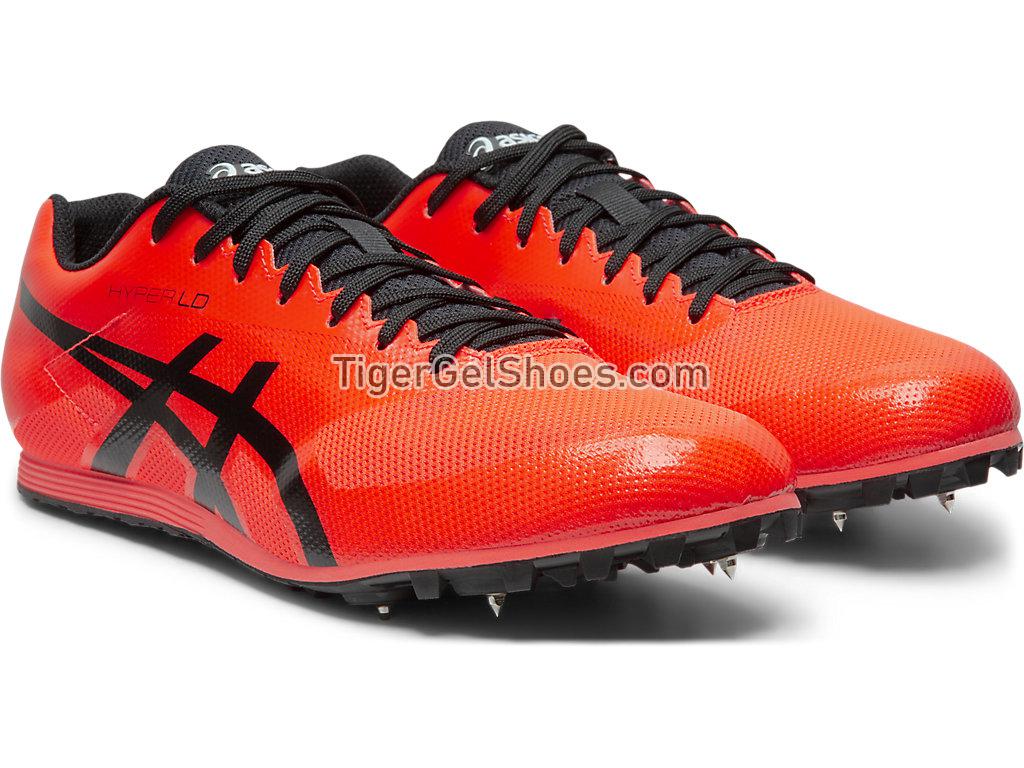 Asics Hyper LD 6 Sunrise Red/Black 1091A019-701 Mens Track and Field Shoes