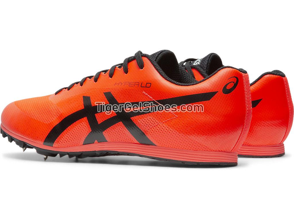 Asics Hyper LD 6 Sunrise Red/Black 1091A019-701 Mens Track and Field Shoes