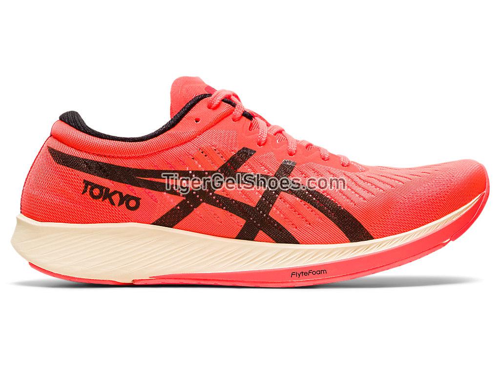 Asics METARACER TOKYO Sunrise Red/Black 1012A946-700 Womens Running Shoes