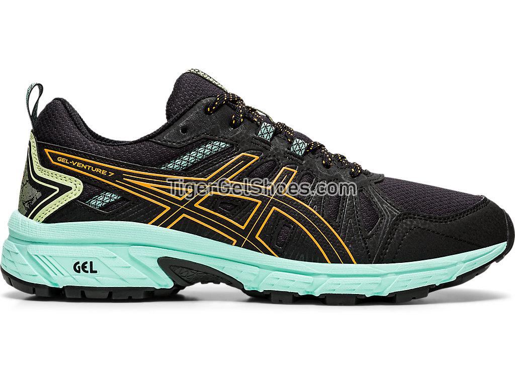 Asics GEL-VENTURE 7 Black/Orange Pop 1012A476-003 Womens Running Shoes