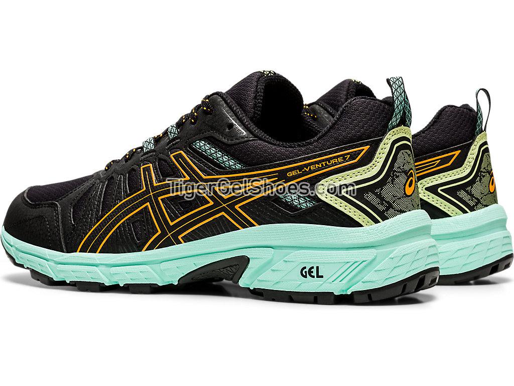 Asics GEL-VENTURE 7 Black/Orange Pop 1012A476-003 Womens Running Shoes