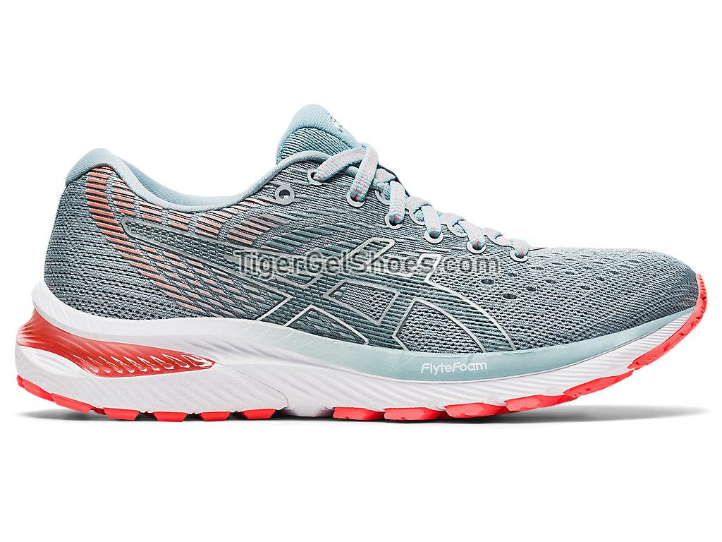 Asics GEL-CUMULUS 22 Piedmont Grey/Light Steel 1012A741-020 Womens Running Shoes