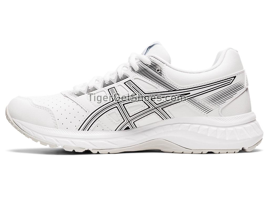 Asics GEL-CONTEND 5 White 1132A062-101 Womens Running Shoes