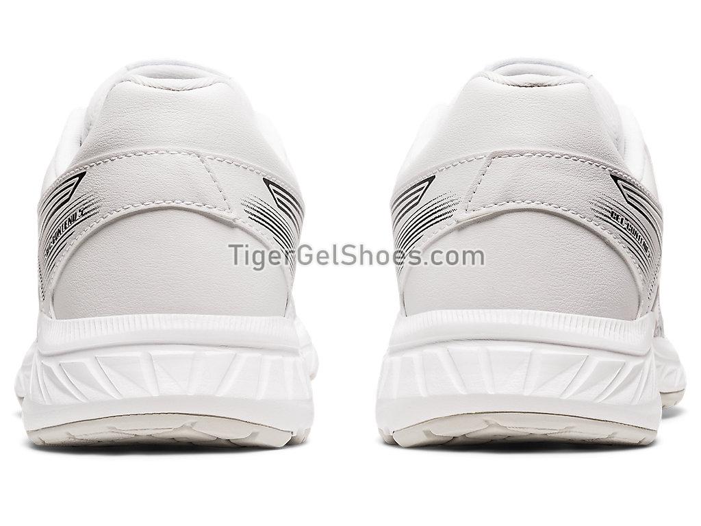 Asics GEL-CONTEND 5 White 1132A062-101 Womens Running Shoes