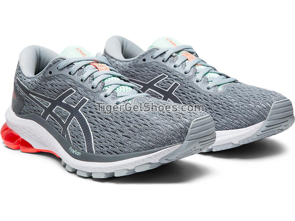 Asics GT-1000 9 Piedmont Grey/Metropolis 1012A651-021 Womens Running Shoes