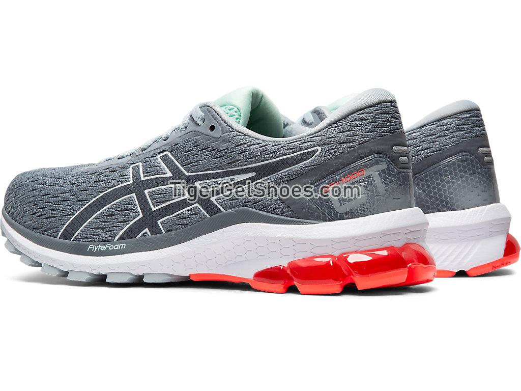 Asics GT-1000 9 Piedmont Grey/Metropolis 1012A651-021 Womens Running Shoes