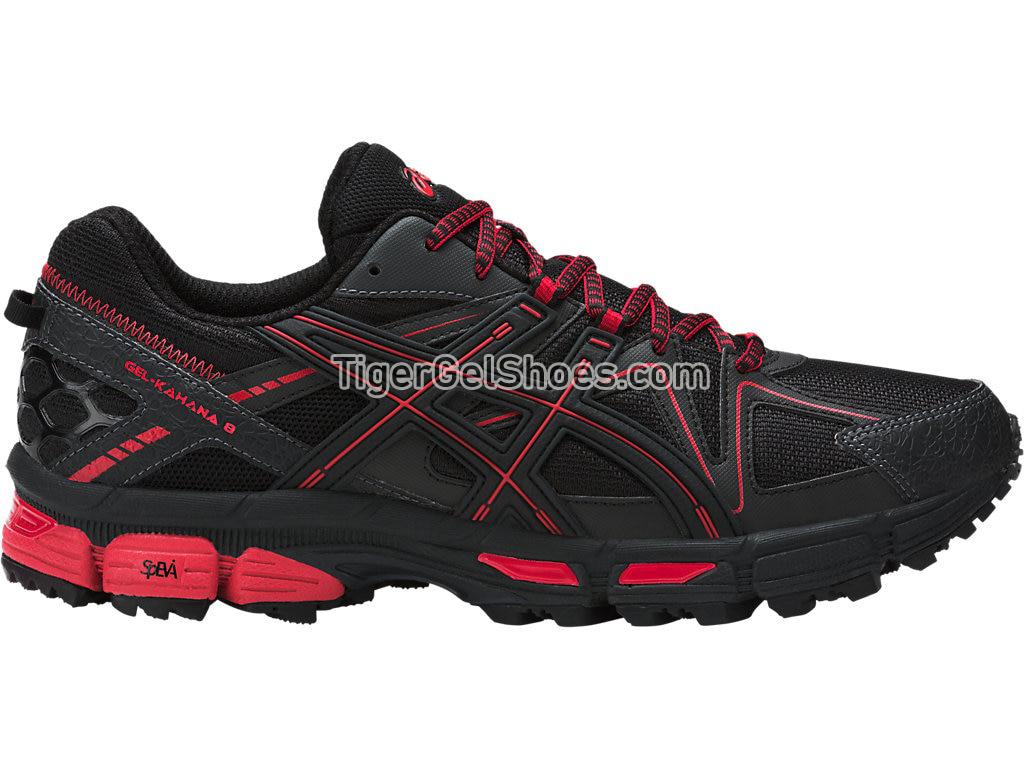 Asics GEL-Kahana 8 Black/Classic Red/Phantom T6L0N-9023 Mens Trail Running Shoes