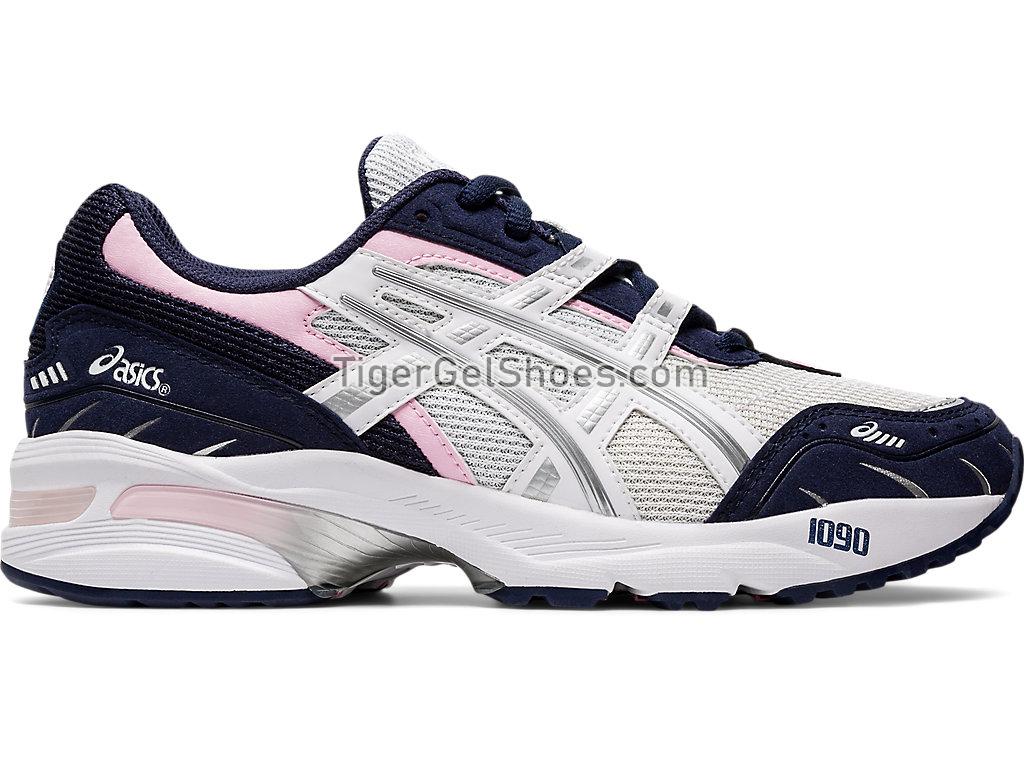 Asics GEL-1090 White/Pure Silver 1022A289-100 GEL Womens Shoes
