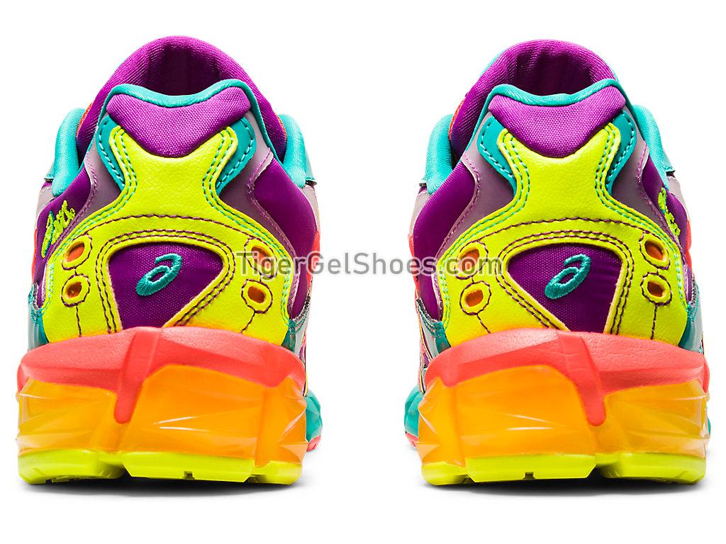 Asics GEL-KAYANO V KZN Flash Coral/Safety Yellow 1022A377-700 GEL Womens Shoes