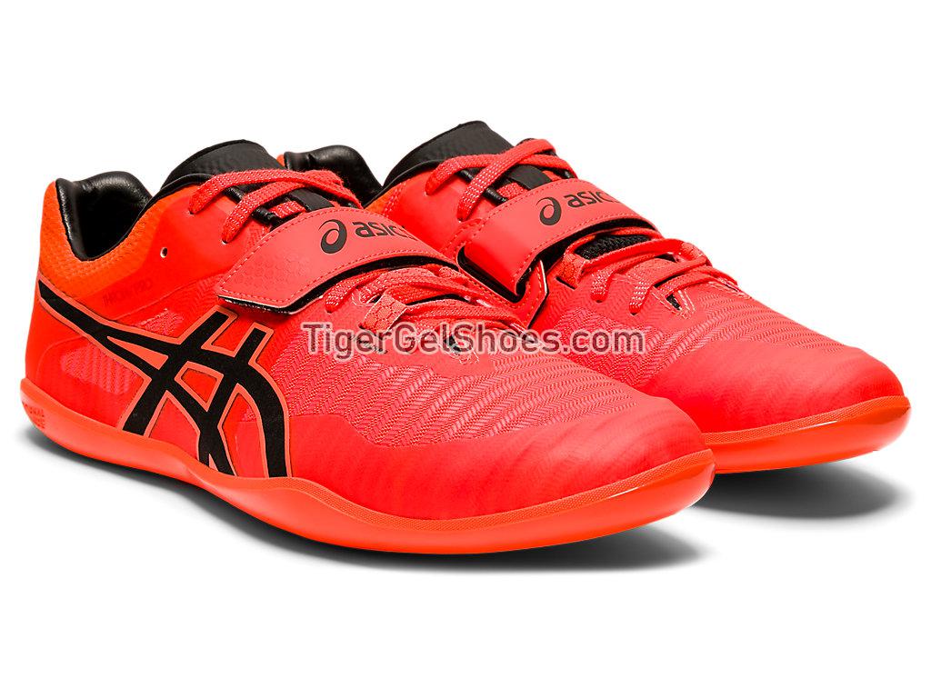 Asics THROW PRO 2 Sunrise Red/Black 1093A046-701 Mens Track and Field Shoes