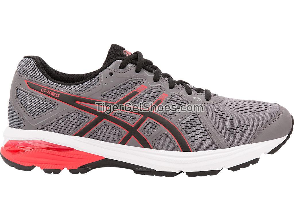 Asics GT-Xpress Carbon/Red Alert 1011A143-020 Mens Running Shoes