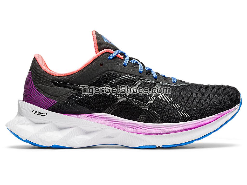 Asics NOVABLAST Black/Black 1012A584-001 Womens Running Shoes