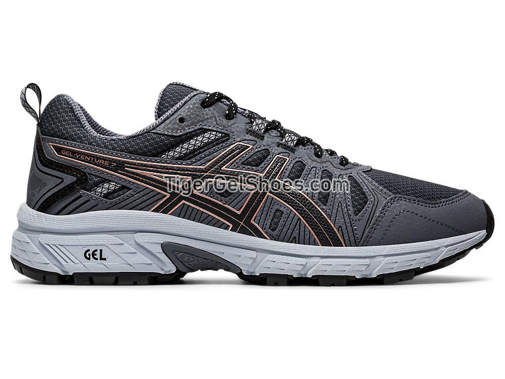 Asics GEL-VENTURE 7 Graphite Grey/Rose Gold 1012A476-022 Womens Running Shoes
