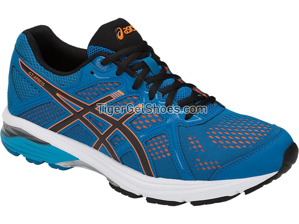 Asics GT-Xpress Race Blue/Shocking Orange 1011A143-400 Mens Running Shoes
