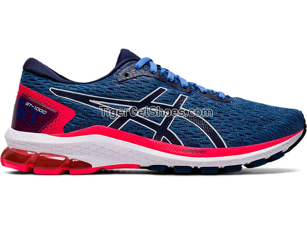 Asics GT-1000 9 Blue Coat/Peacoat 1012A651-401 Womens Running Shoes