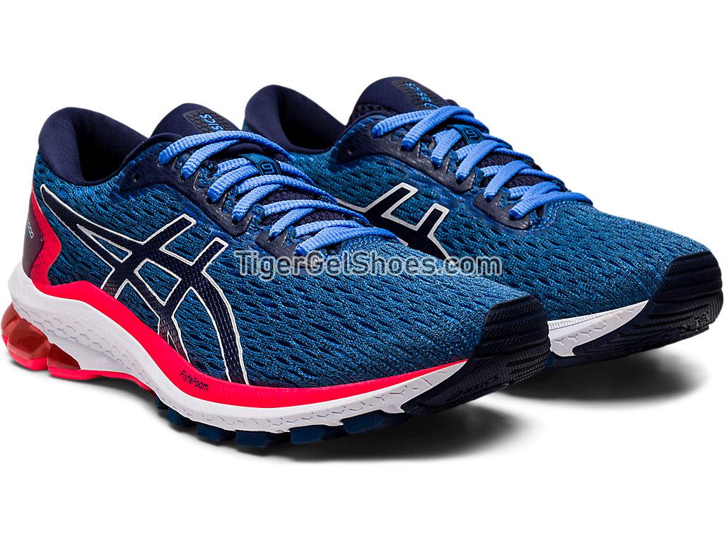 Asics GT-1000 9 Blue Coat/Peacoat 1012A651-401 Womens Running Shoes