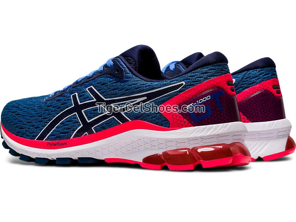 Asics GT-1000 9 Blue Coat/Peacoat 1012A651-401 Womens Running Shoes