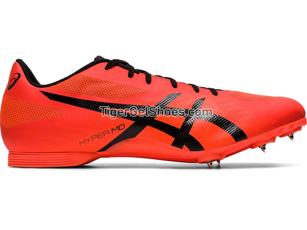 Asics Hyper MD 7 Sunrise Red/Black 1091A018-701 Mens Track and Field Shoes