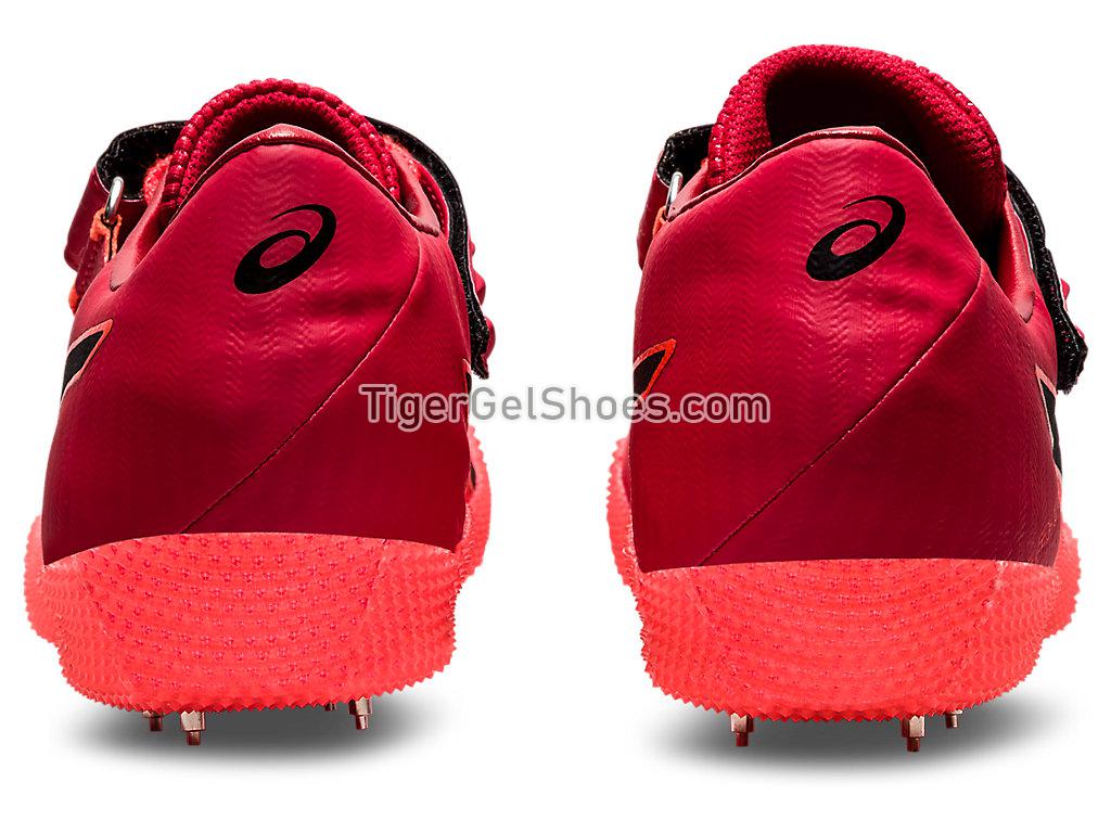 Asics HI JUMP PRO 2 (R) Sunrise Red/Black 1093A044-701 Mens Track and Field Shoes