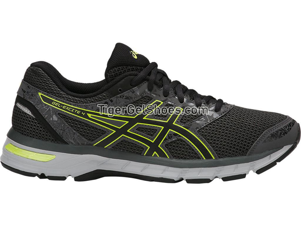 Asics GEL-Excite 4 Dark Grey/Neon Lime T6E3N-021 Mens Running Shoes