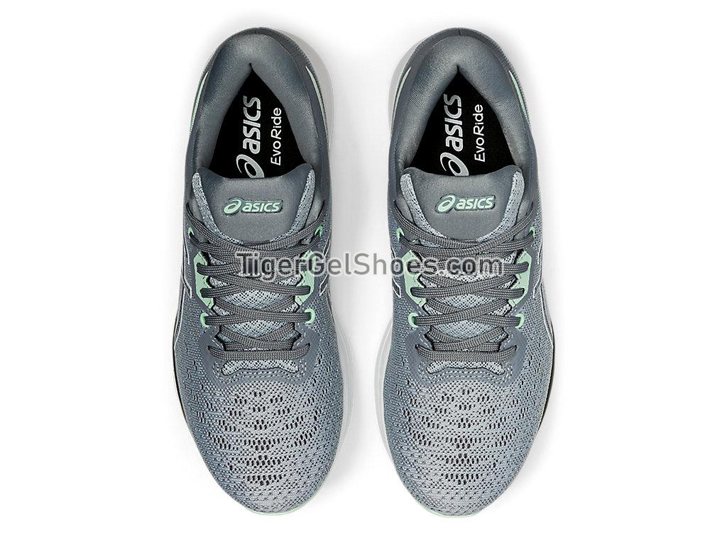 Asics EVORIDE Piedmont Grey/Mint Tint 1012A677-020 Womens Running Shoes