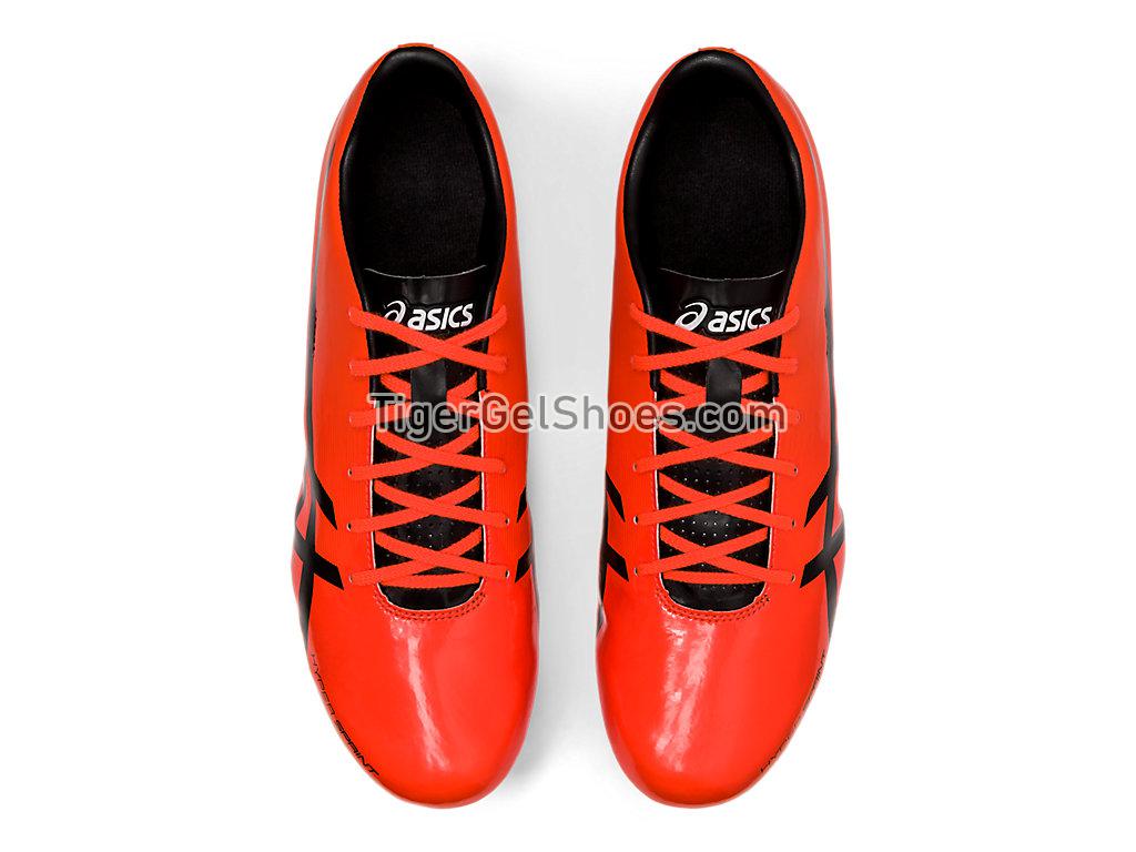 Asics Hyper Sprint 7 Sunrise Red/Black 1091A015-701 Mens Track and Field Shoes