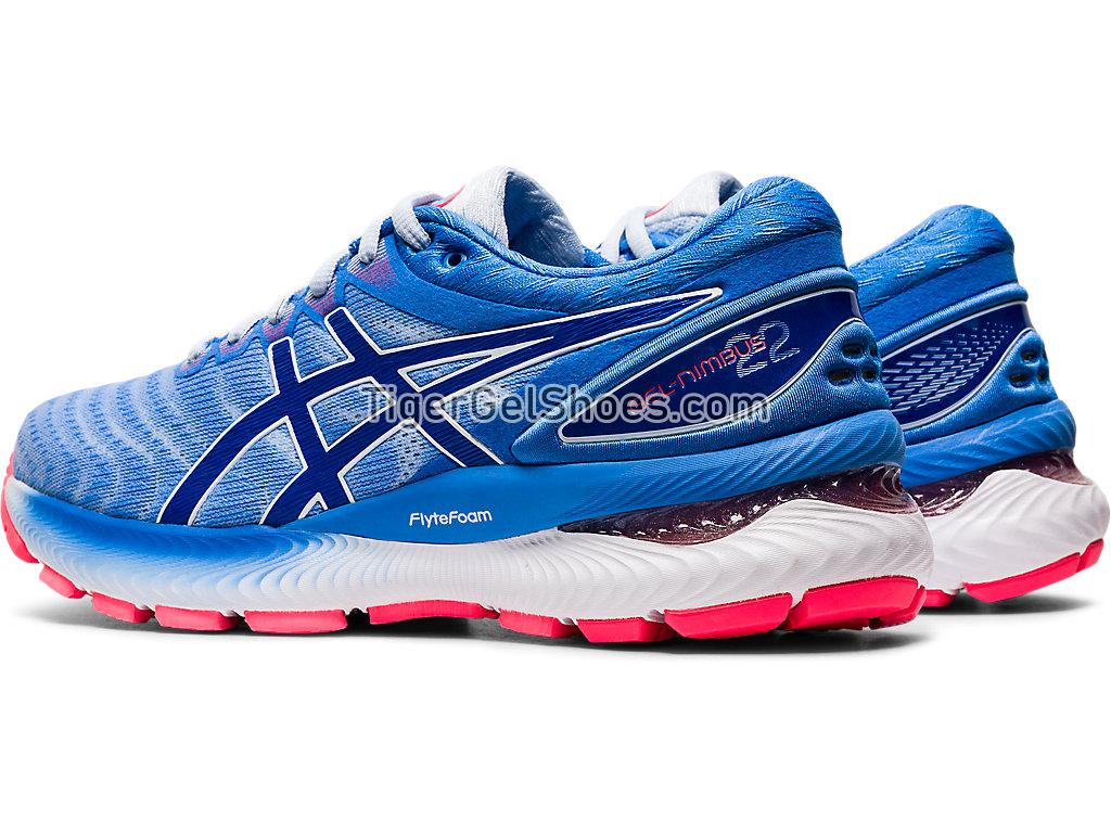 Asics GEL-Nimbus 22 Soft Sky/Tuna Blue 1012A587-400 Womens Running Shoes