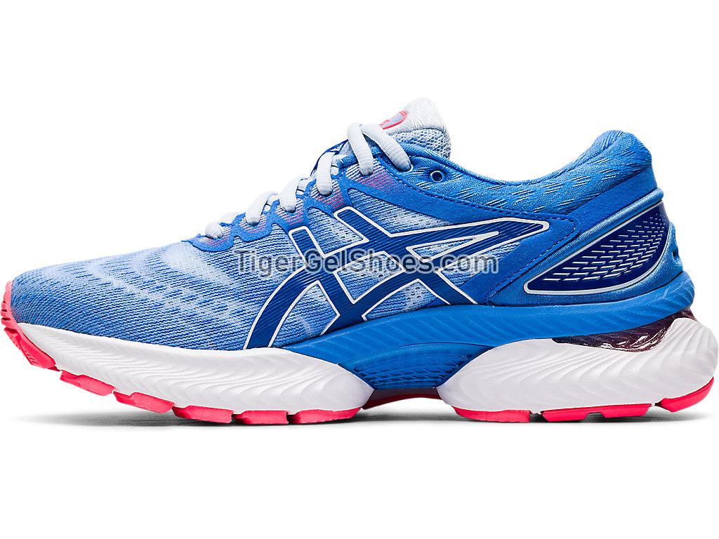 Asics GEL-Nimbus 22 Soft Sky/Tuna Blue 1012A587-400 Womens Running Shoes