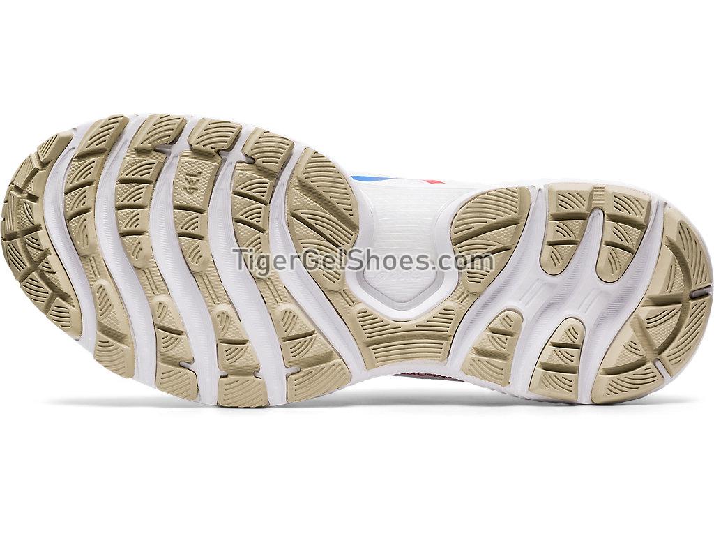 Asics GEL-Nimbus 22 Retro Tokyo White/Electric Blue 1012A665-100 Womens Running Shoes