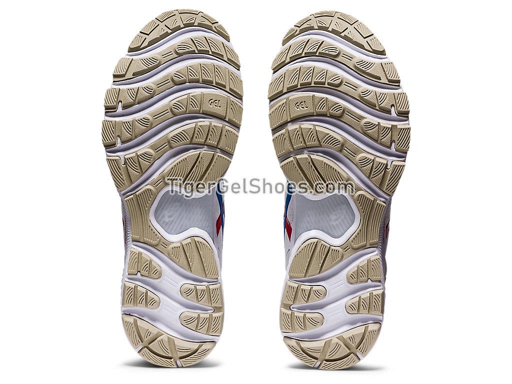 Asics GEL-Nimbus 22 Retro Tokyo White/Electric Blue 1012A665-100 Womens Running Shoes