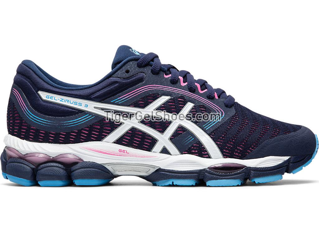 Asics GEL-ZIRUSS 3 Peacoat/White 1012A466-400 Womens Running Shoes