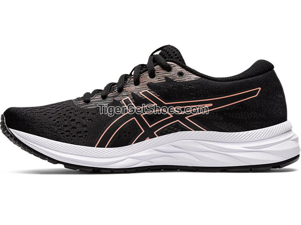 Asics GEL-Excite 7 Black/Rose Gold 1012A562-001 Womens Running Shoes