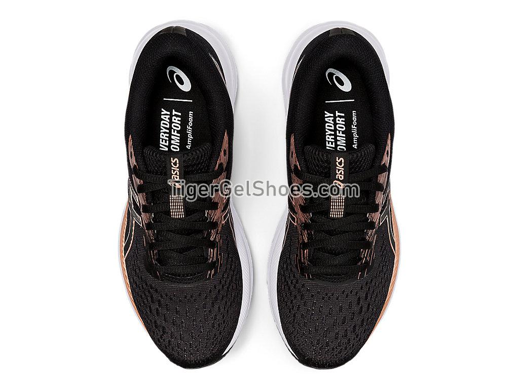 Asics GEL-Excite 7 Black/Rose Gold 1012A562-001 Womens Running Shoes