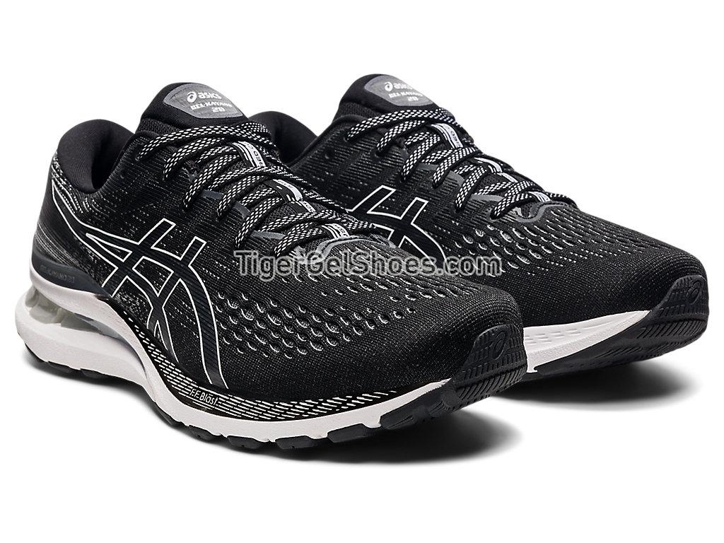 Asics GEL-KAYANO 28 Black/White 1011B189-003 Mens Running Shoes