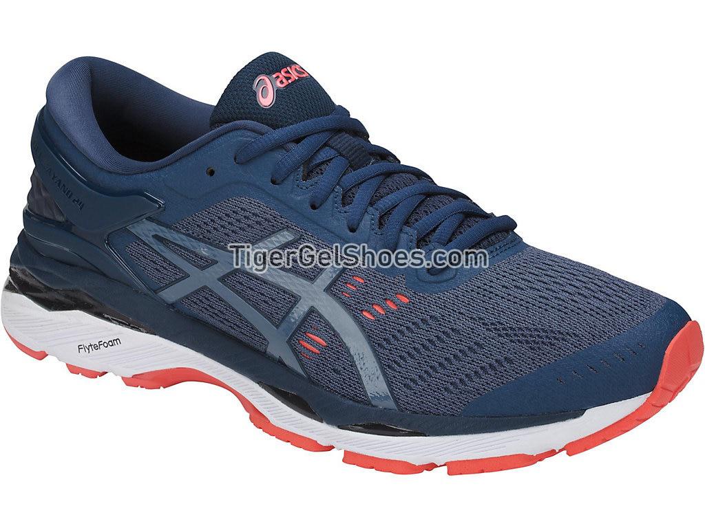 Asics GEL-Kayano 24 Smoke Blue/Smoke Blue/Dark Blue T749N-5656 Mens Running Shoes
