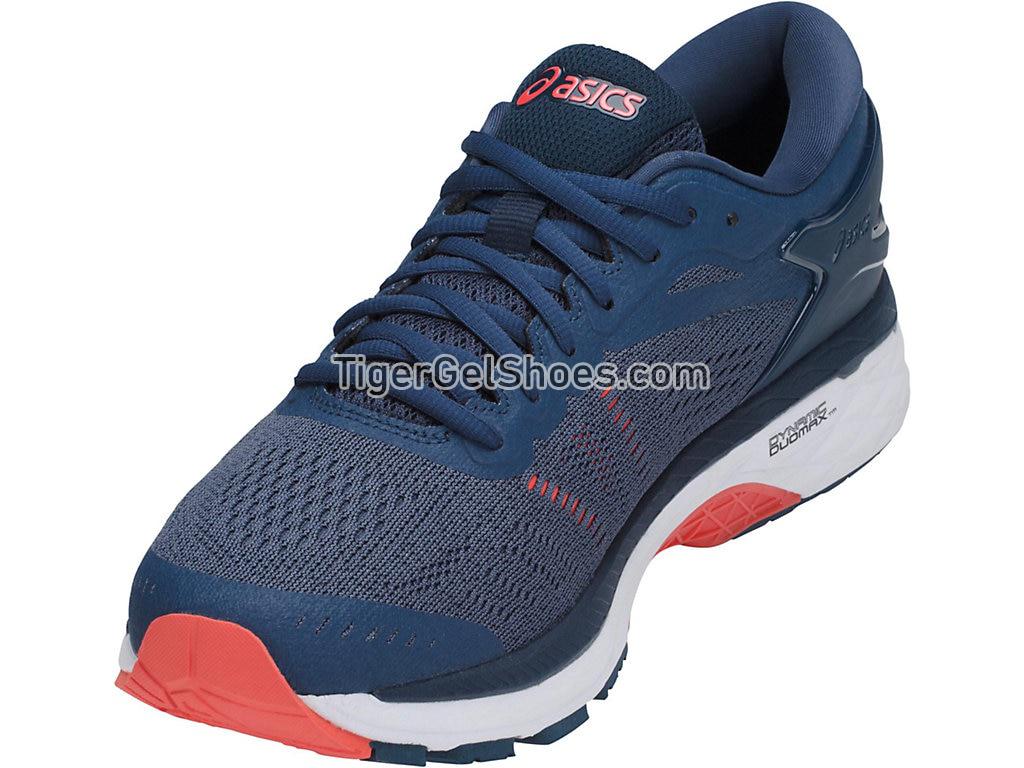 Asics GEL-Kayano 24 Smoke Blue/Smoke Blue/Dark Blue T749N-5656 Mens Running Shoes